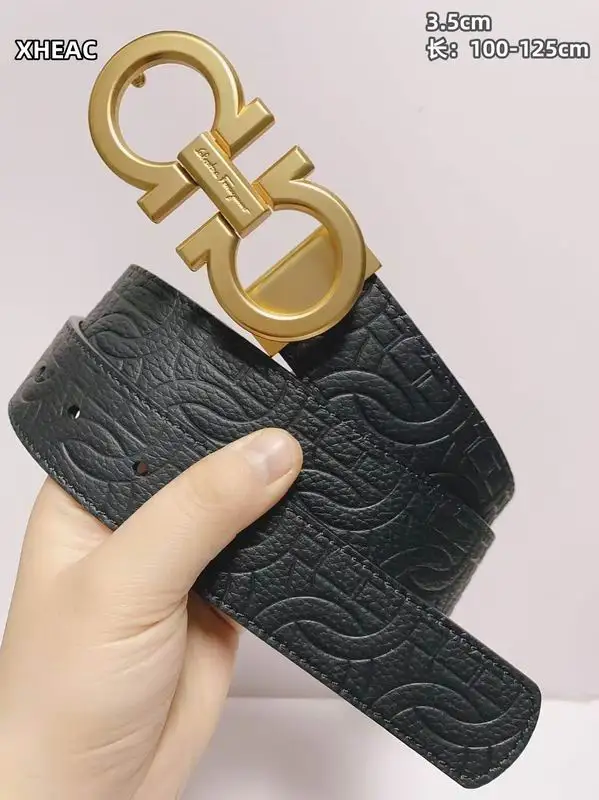 Ferragamo belt 35mmX100-125cm 8L175